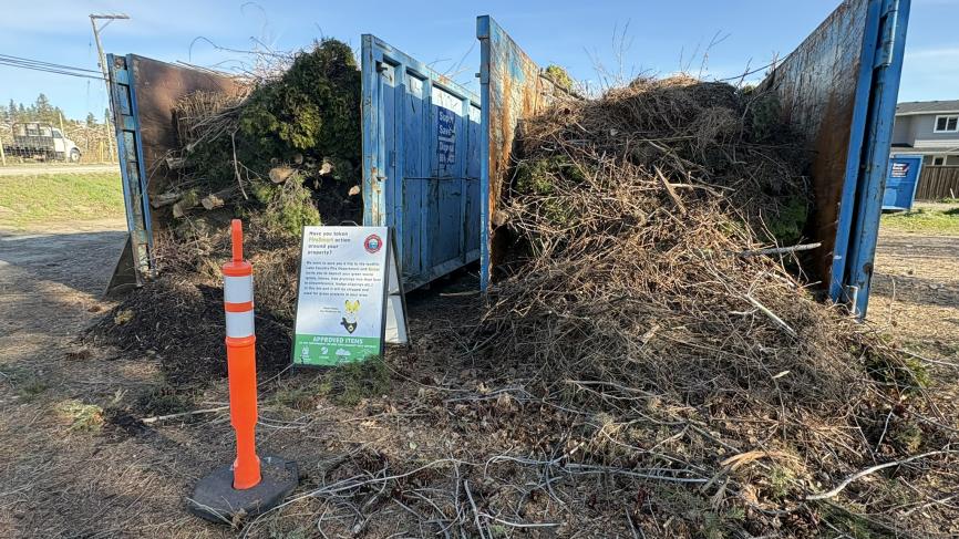 Firesmart bins at Station 71