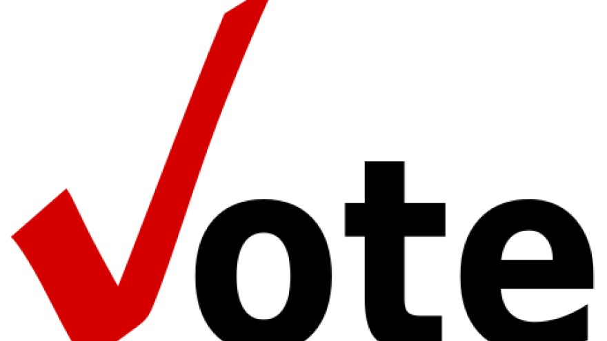 vote in municipal election sign
