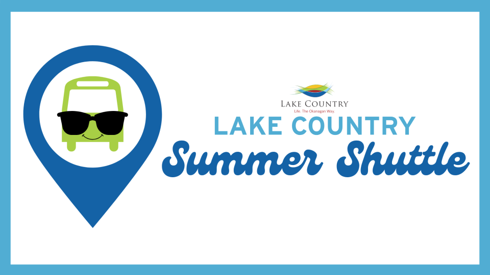 Logo for Lake Country Summer Shuttle for pilot program.