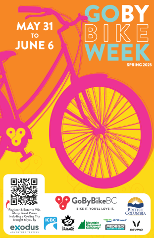 Go By Bike Week is May 31 to June 6