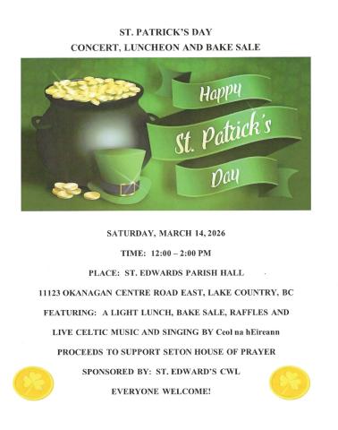 March 14 event poster