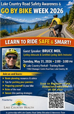 poster for Learn to Ride Safe and Smart seminar