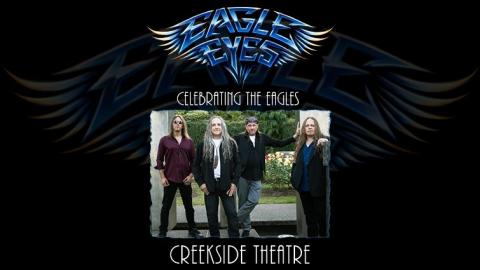 Eagles Tribute band shown standing casually together outdoors