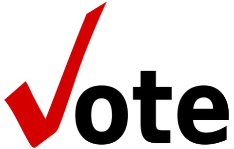 vote in municipal election sign