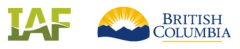 Logo for IAF and the Government of British Columbia