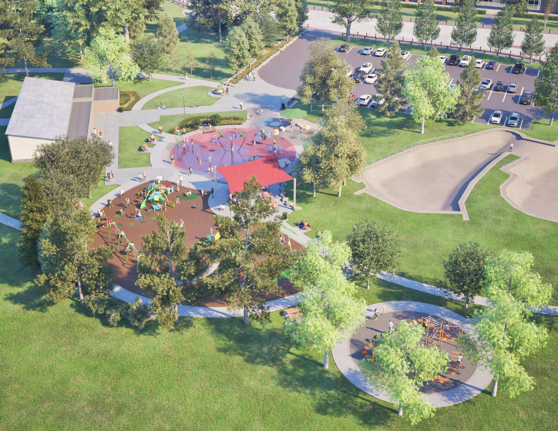 Swalwell Park 2025 update layout