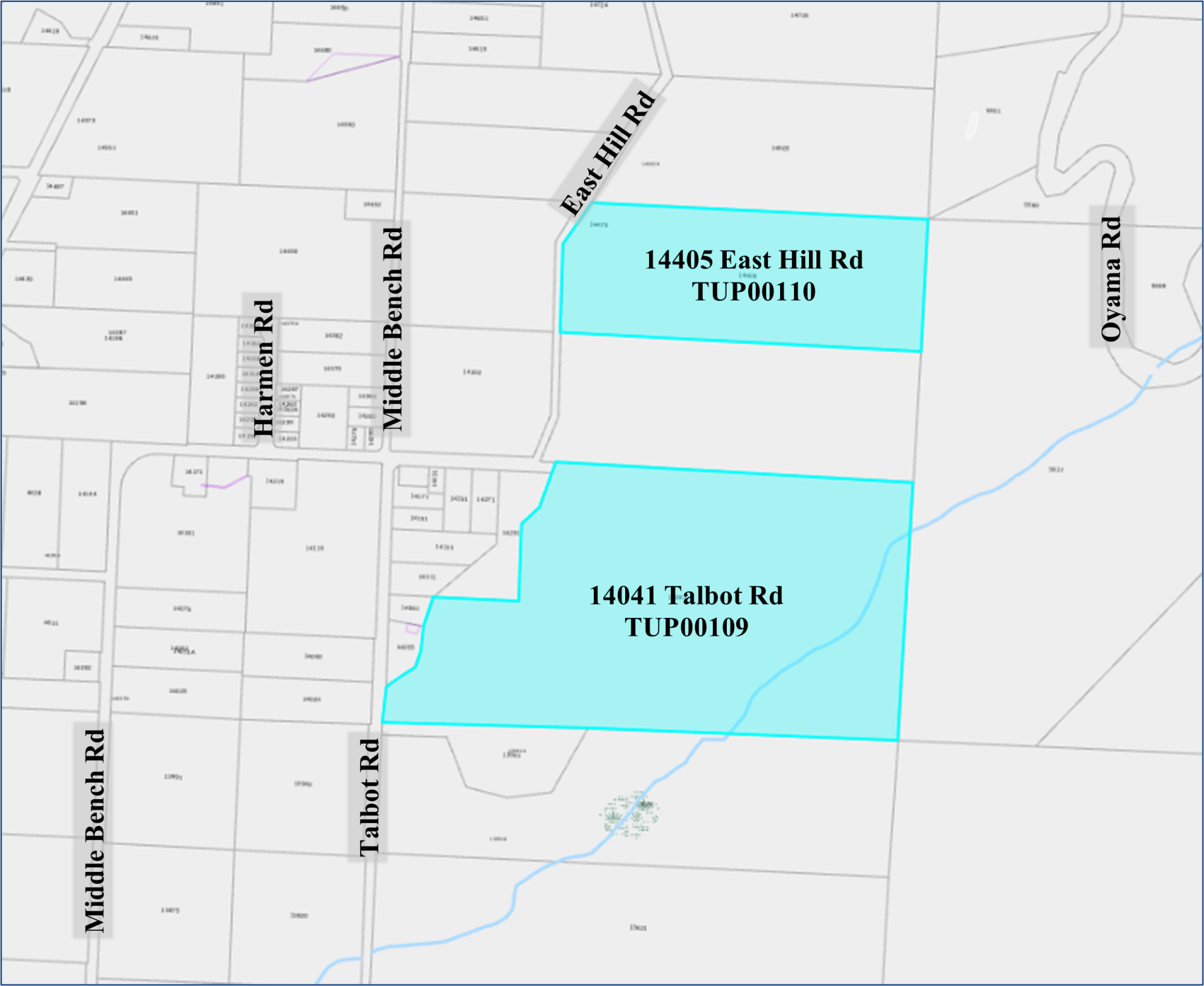 map showing temporary u