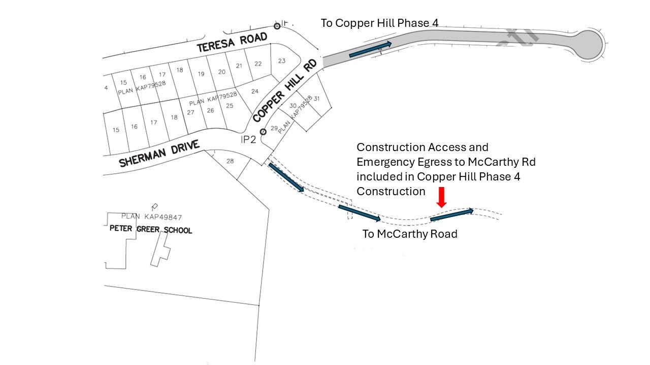map of Copper Hill Phase 4