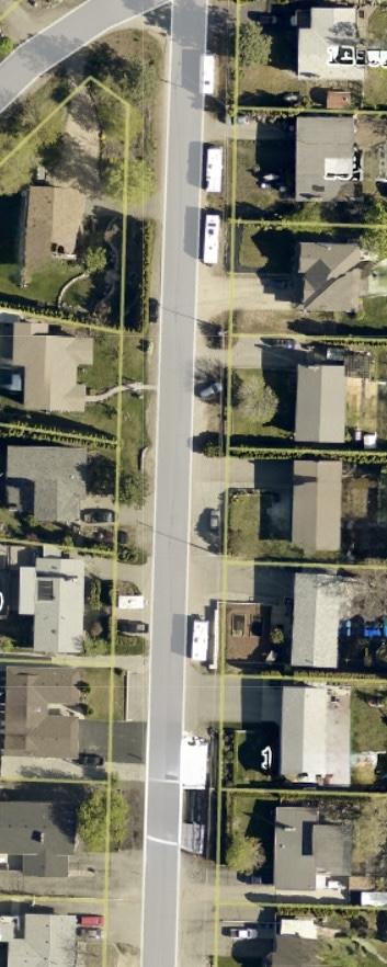 property lines shown on map where trailers are parked