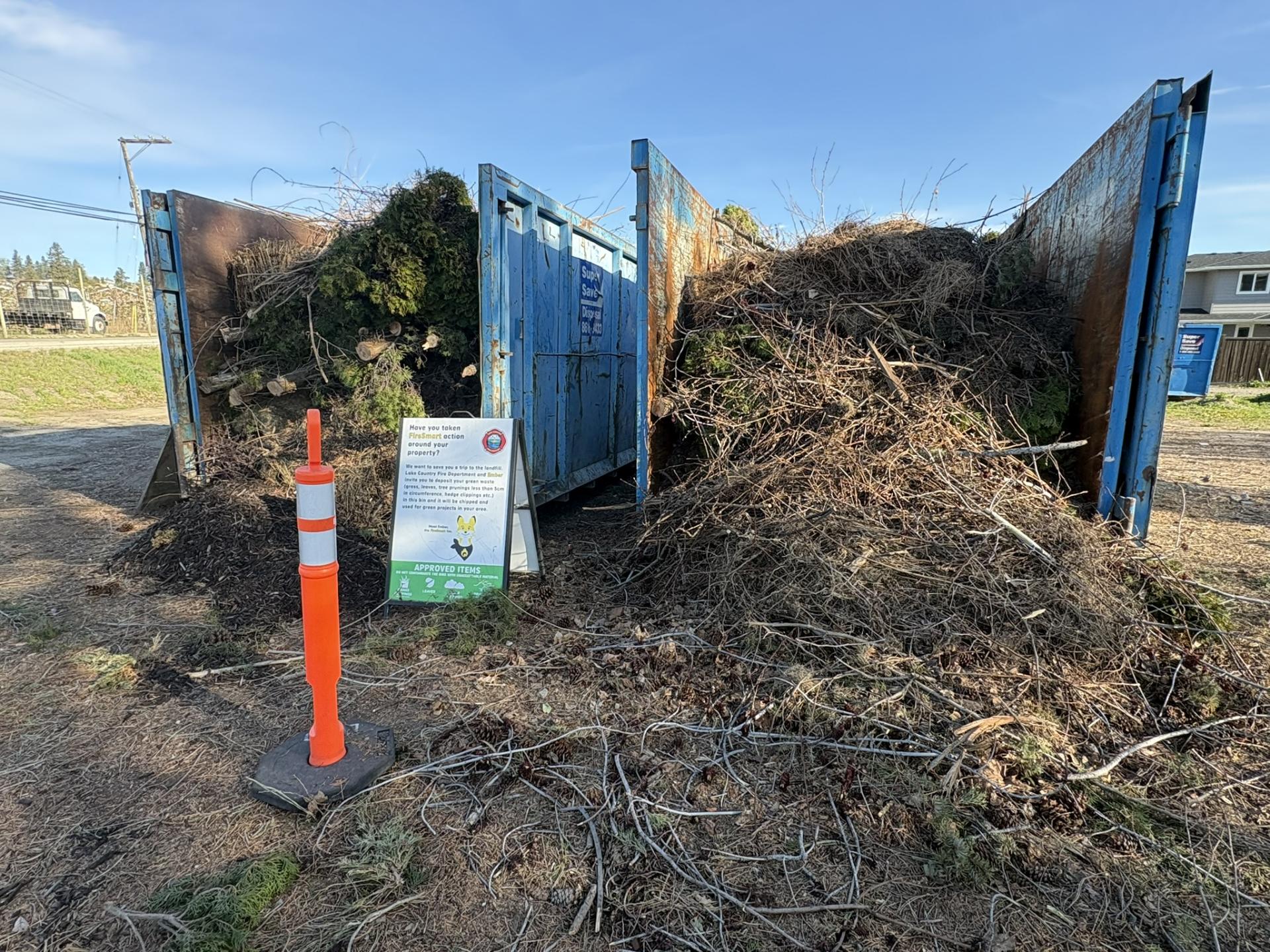 Firesmart bins at Station 71